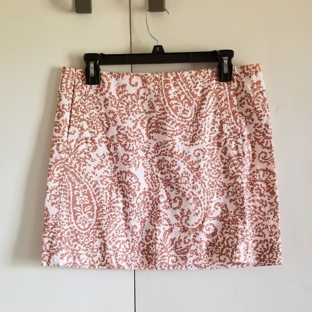 J. Crew Paisley Skirt with Pockets